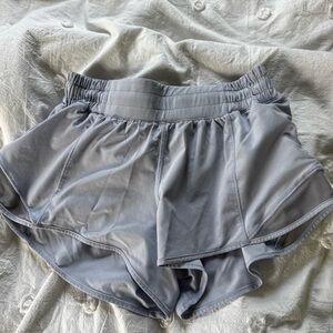 lululemon athletica Light Gray Women's Athletic Shorts